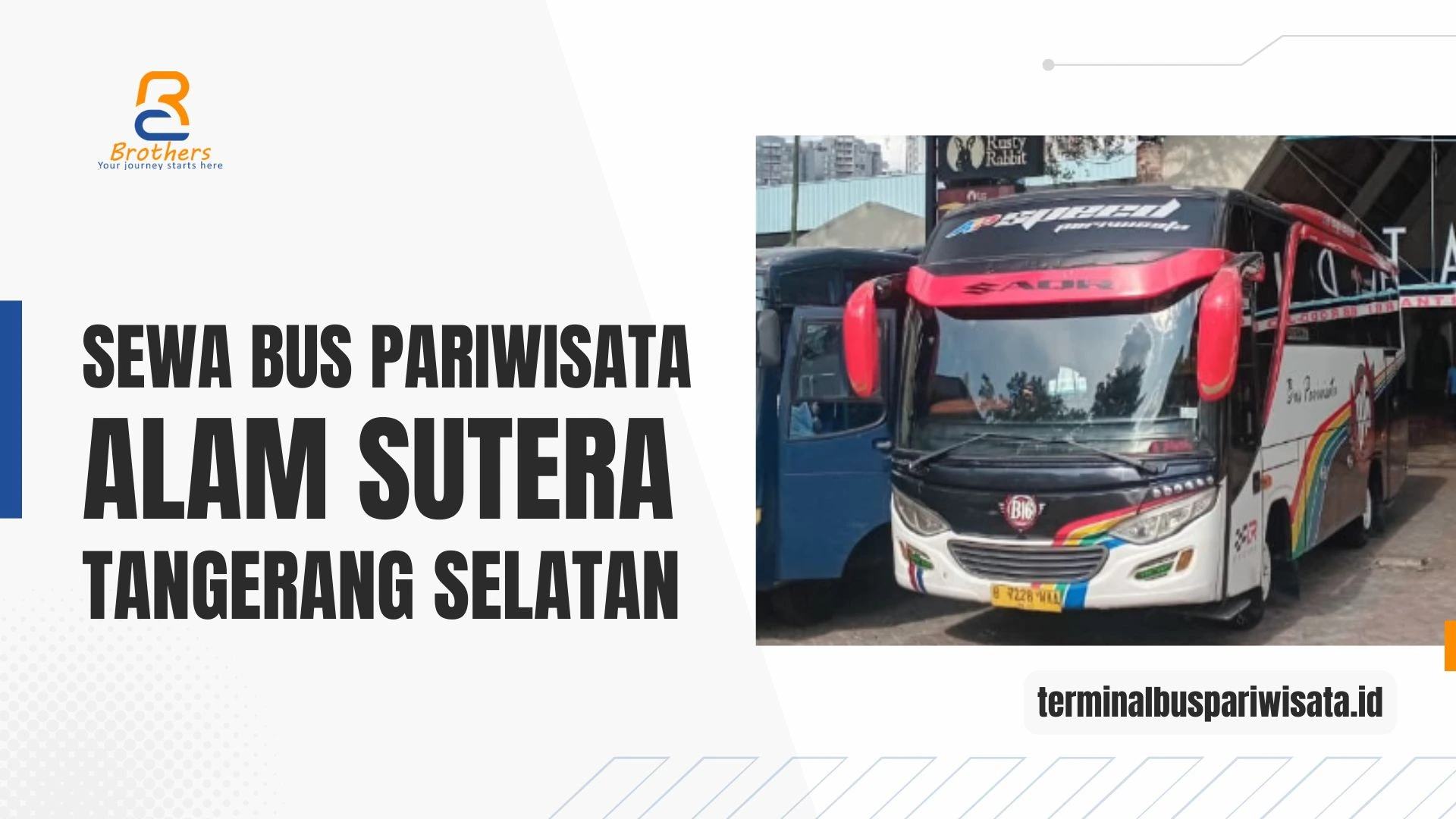 sewa bus alam sutera