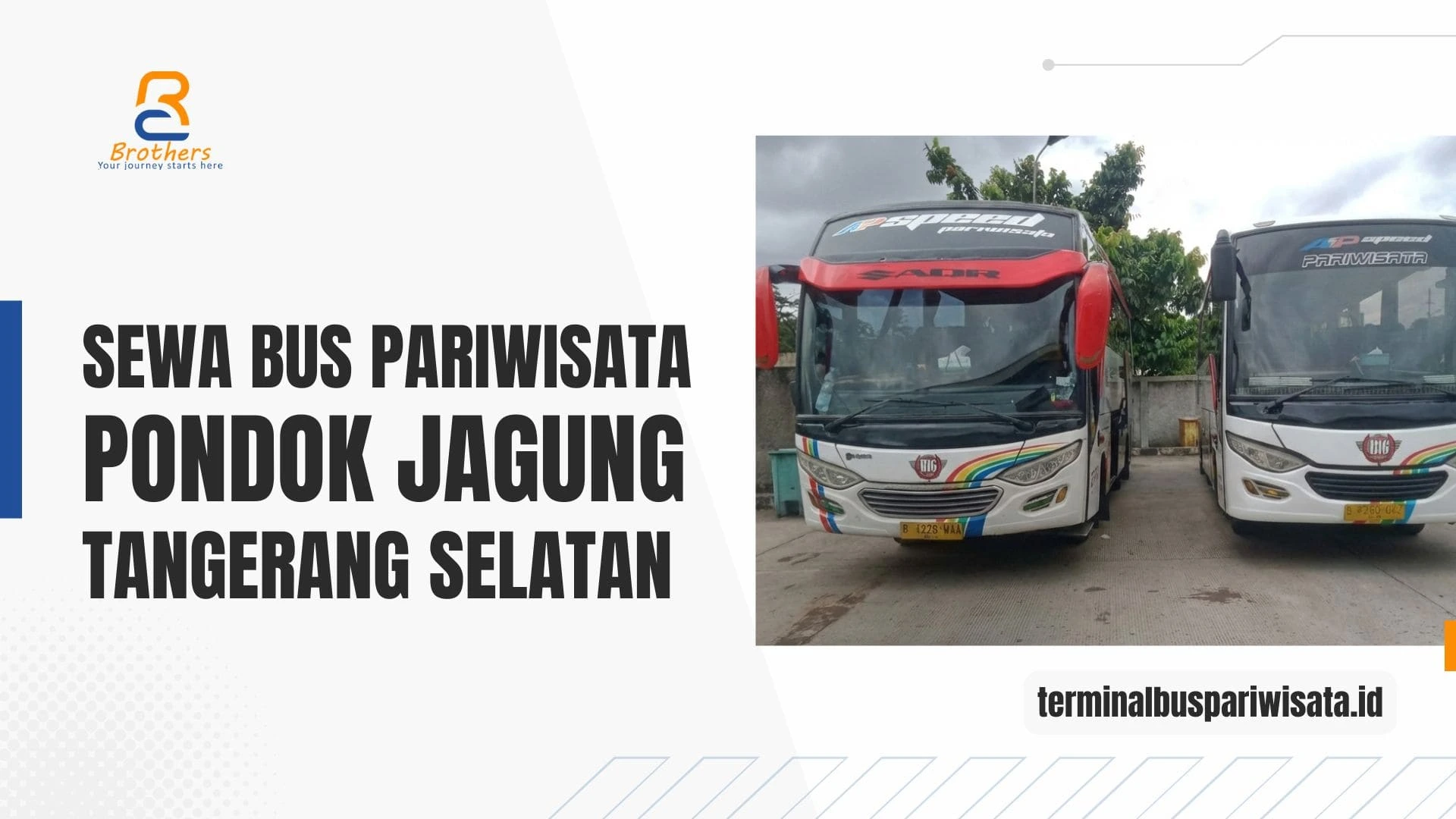 sewa bus pondok jagung