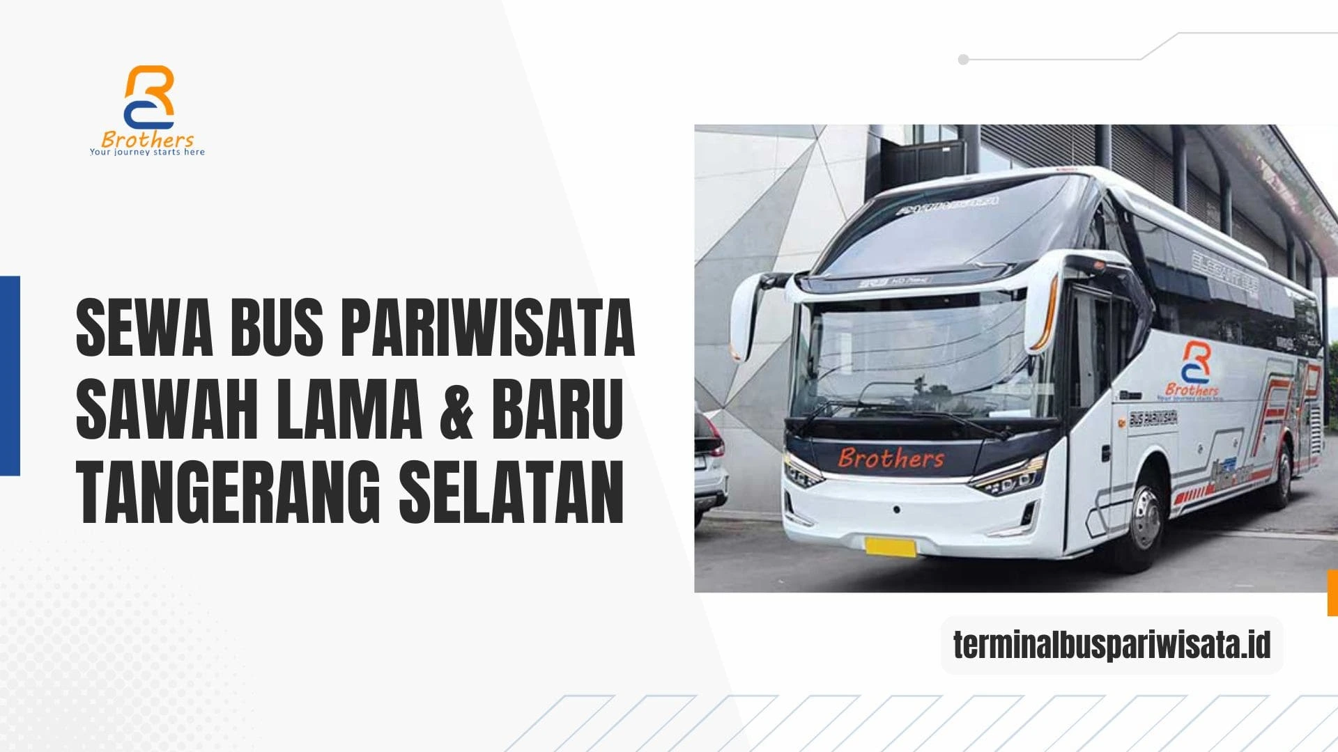 sewa bus sawah lama dan sawh baru ciputat